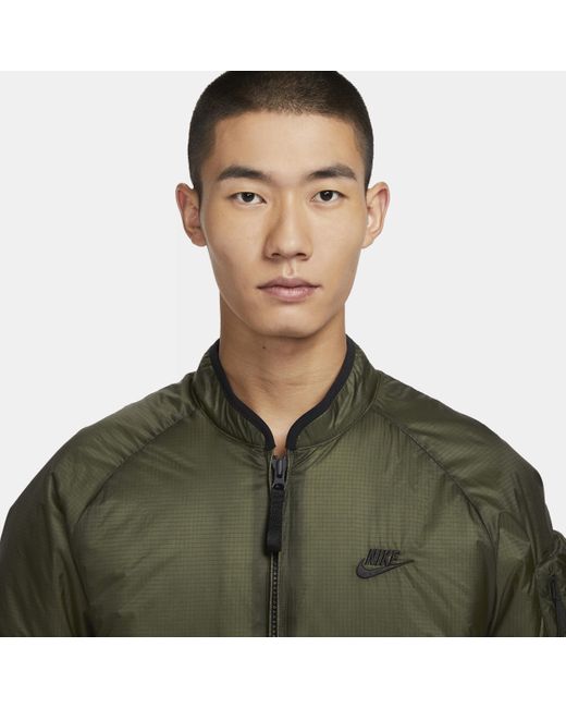 Nike Green Sportswear Tech Therma-fit Loose Insulated Jacket for men