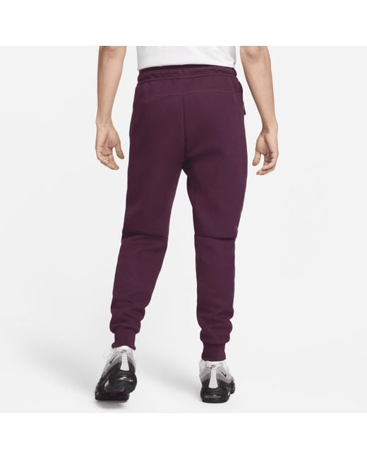 Nike Purple Paris Saint-germain Tech Fleece Football joggers 50% Sustainable Blends for men