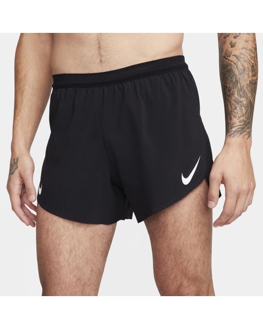 Nike Blue Aeroswift Dri-fit Adv 4" Brief-lined Running Shorts for men