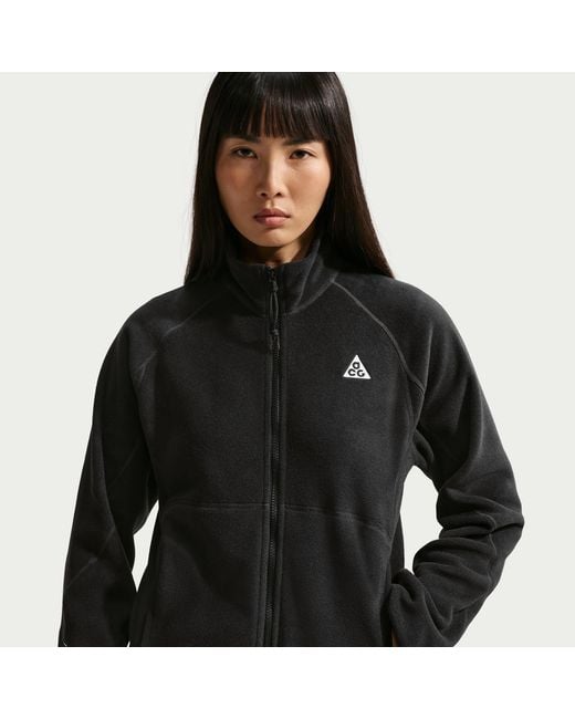 Nike Black Acg "Wolf Tree" Full-Zip Jacket for men