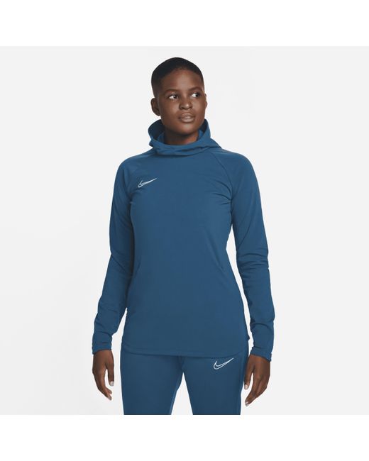 Nike Dri-fit Academy Hoodie In Blue, | Lyst