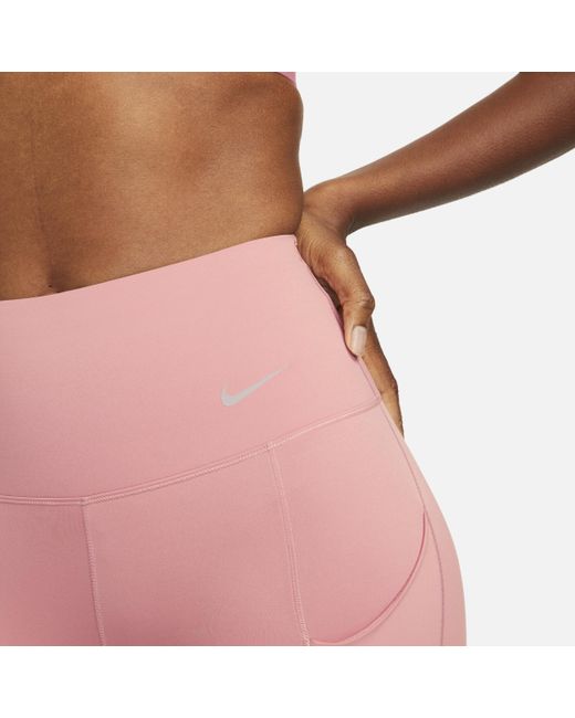 Nike Go Firm-support High-waisted 7/8 Leggings With Pockets in
