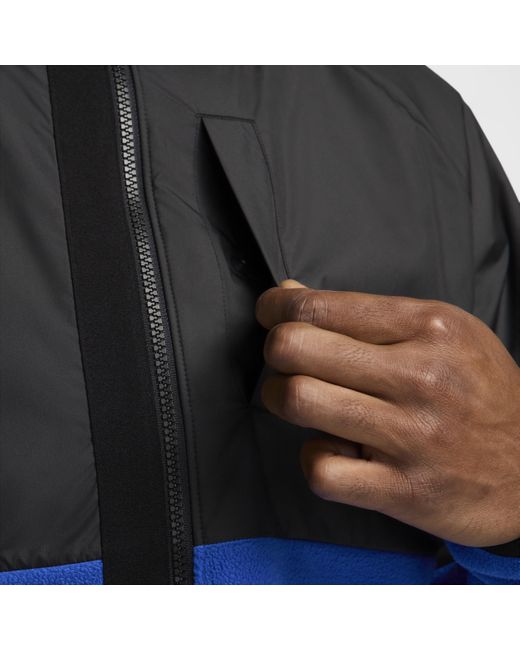 Nike Blue Inter Milan Awf Home Football Winterized Jacket for men