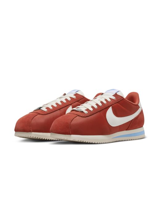 Nike Red Cortez Textile Shoes