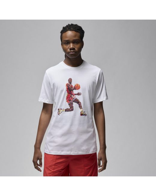 Nike Jordan Flight Essentials T-shirt in het White voor heren