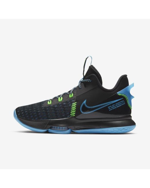 Nike Multicolor Lebron Witness 5 Basketball Shoes for men