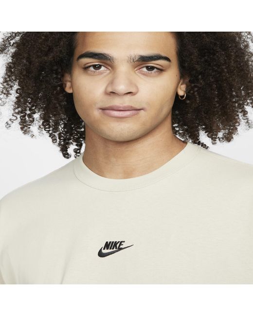 tan nike t shirt
