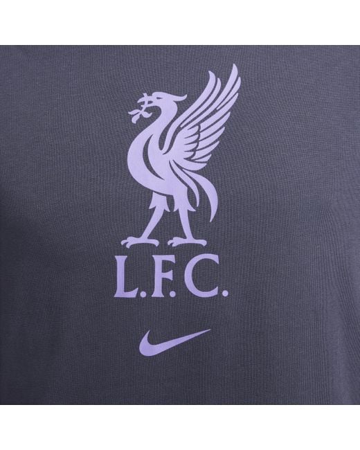Nike Liverpool Fc Soccer T-shirt in Blue for Men | Lyst