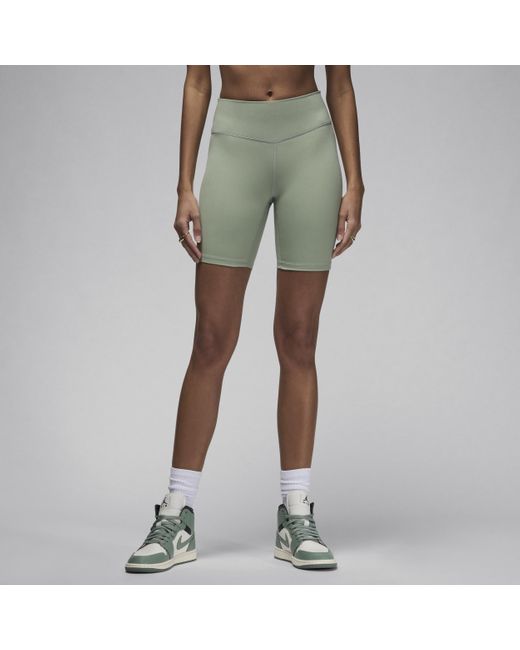 Nike Green Sport High-waisted 7" Bike Shorts