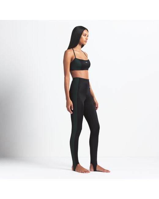 Nike Blue Skims Shine High-Waisted 26" Stirrup Leggings With Drawcord