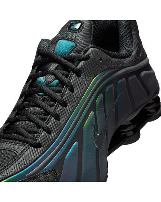 Nike Shox R4 Se Shoes With Reflective Accents in Green for Men | Lyst