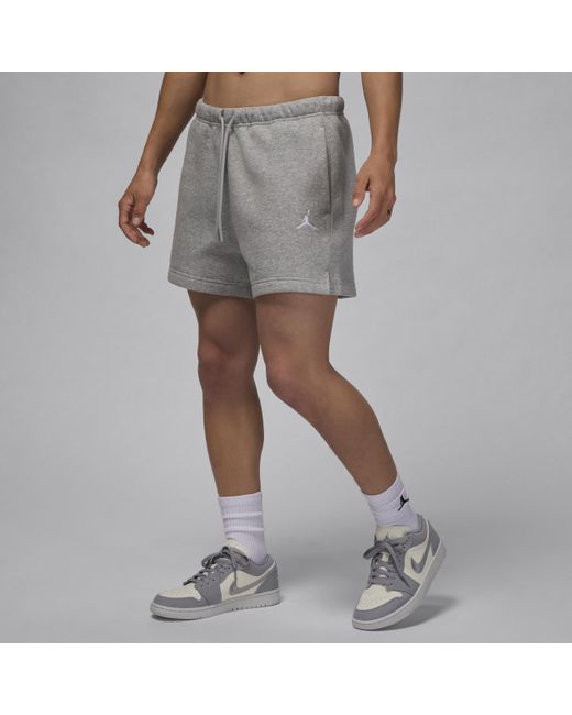 Nike Brooklyn Fleece Damesshorts in het Gray