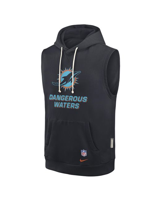 Nike Men's Black Miami Dolphins Rivalries Collection Sideline Dri