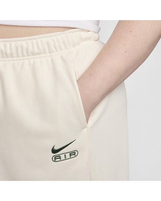Nike Green Air Mid-rise 6" French Terry Shorts (plus Size)