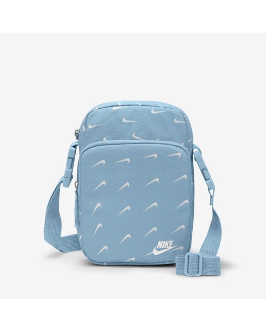Nike Synthetic Heritage Crossbody Bag in Blue for Men | Lyst