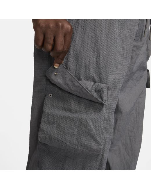 Nike Gray Sportswear Tech Pack Woven Lined Trousers Nylon for men