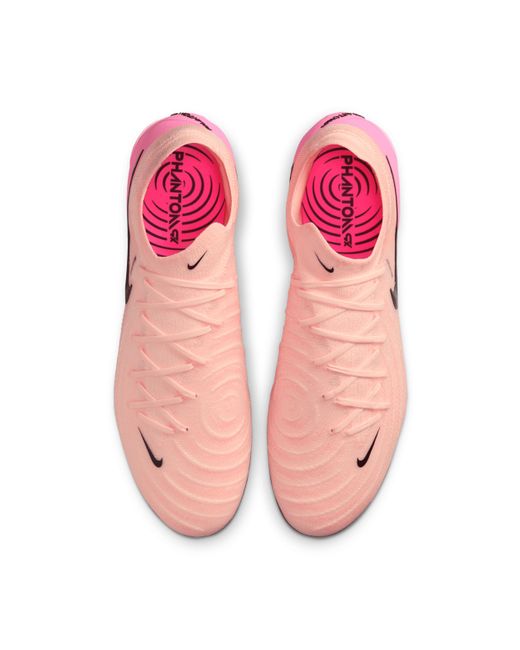 Nike Pink Phantom Gx 2 Elite Fg Low-Top Soccer Cleats for men