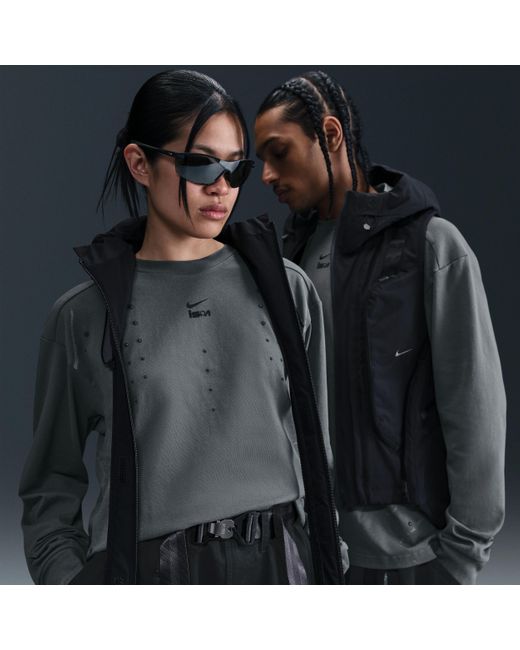 T-Shirt A Manica Lunga Ispa di Nike in Black da Uomo