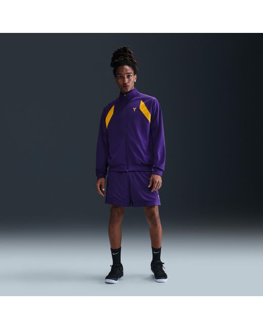 Nike Purple Kobe Dri-Fit Knit Jacket for men