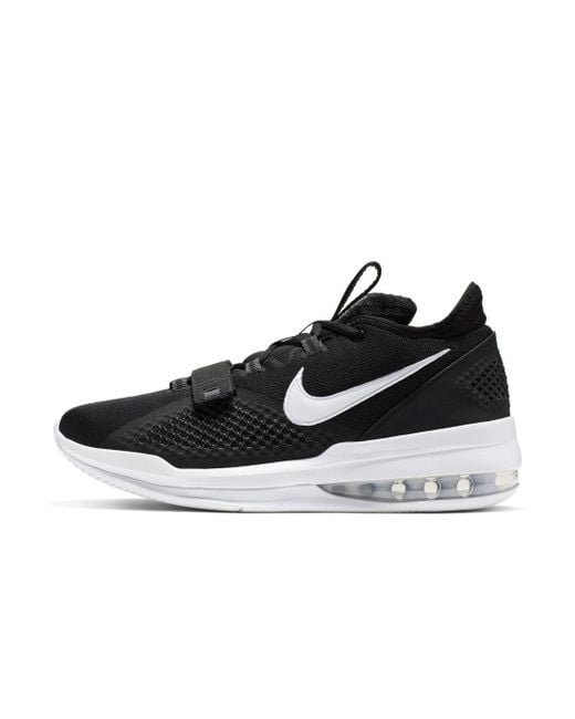 Nike Air Force Max Low Basketball Shoes in Black for Men - Save 29% - Lyst
