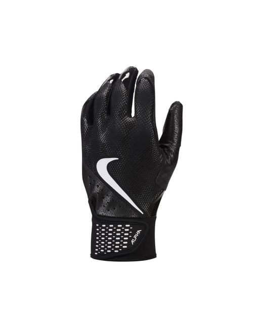 Nike Synthetic Alpha Baseball Batting Gloves in Black for Men Lyst