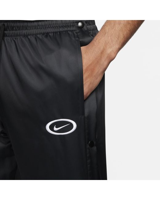 Nike Dna Dri-fit Tearaway-basketbalbroek in het Black voor heren