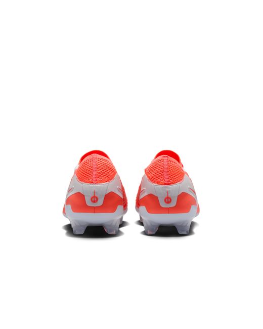 Nike Pink Tiempo Legend 10 Elite Firm-Ground Low-Top Soccer Cleats for men