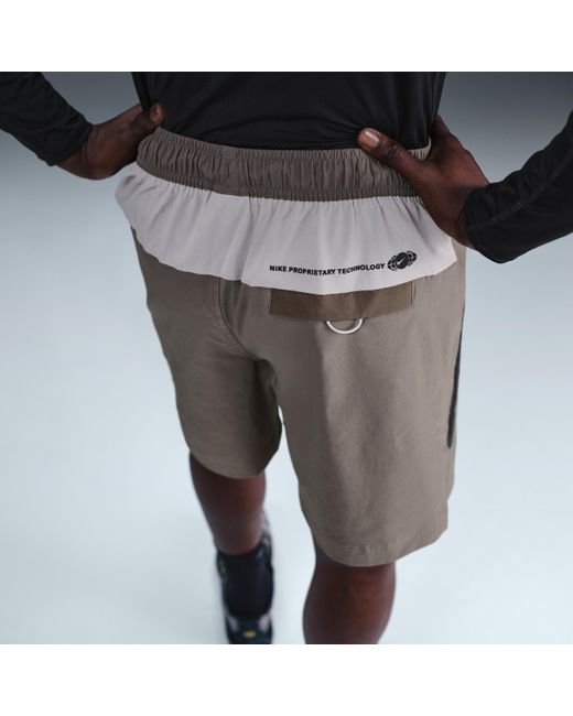 Nike Blue Tech Woven Shorts for men