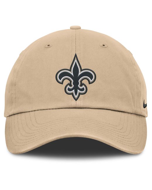 Nike Natural New Orleans Saints Club Nfl Adjustable Hat for men