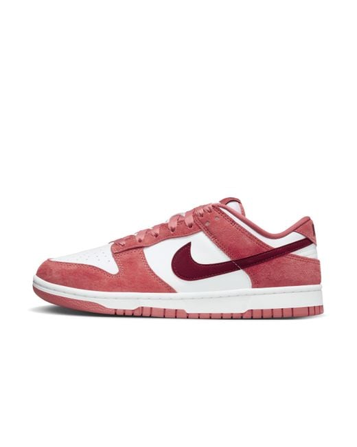 Nike Pink Dunk Low Shoes