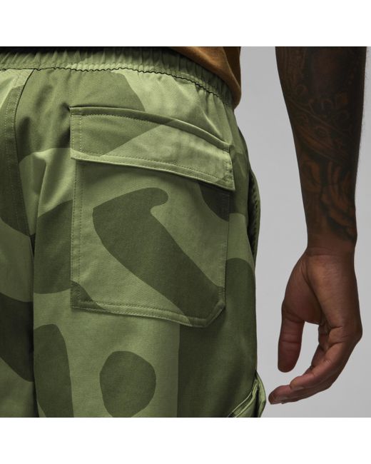 Nike Green Jordan Essentials Chicago Trousers Polyester for men