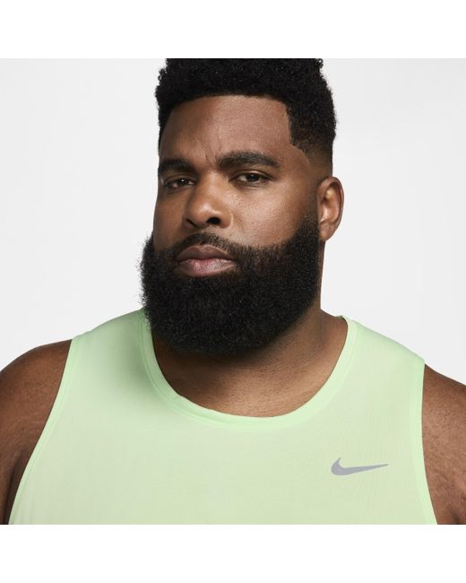 Nike Green Miler Dri-fit Running Tank Top for men