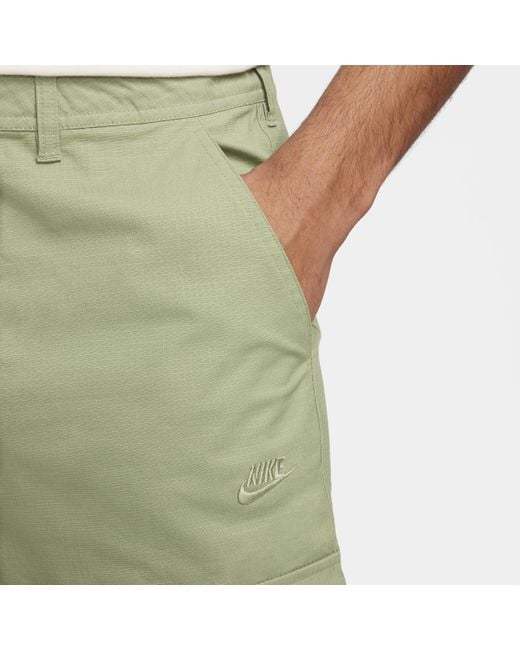 Pantaloni cargo club di Nike in Green da Uomo