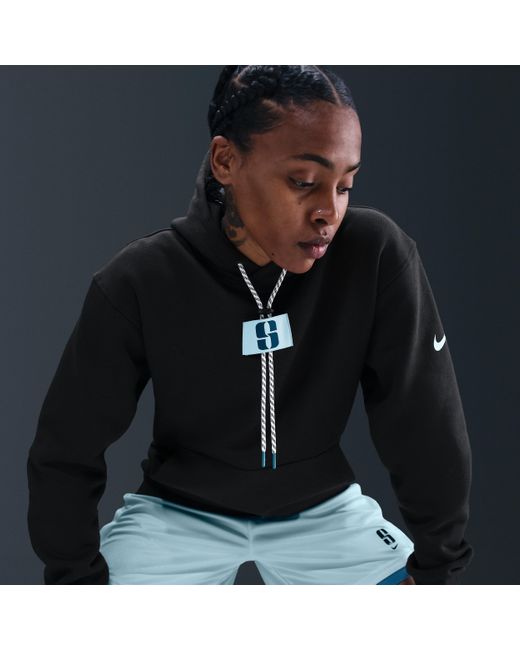 Nike Black Sabrina Fleece Basketball Hoodie
