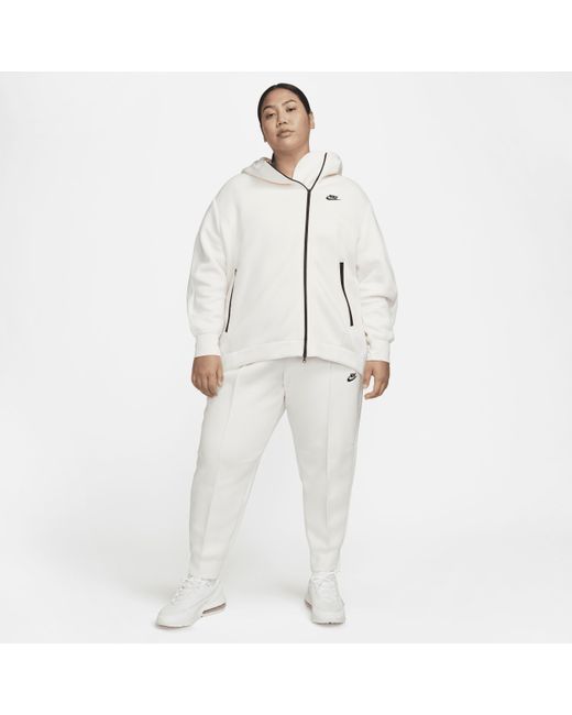Nike Sportswear Tech Fleece Oversized Full-zip Hoodie (plus Size) in ...