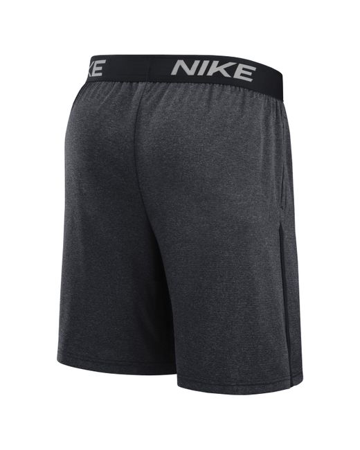 Nike Black New York Yankees Authentic Collection Practice Dri-fit Mlb Shorts for men