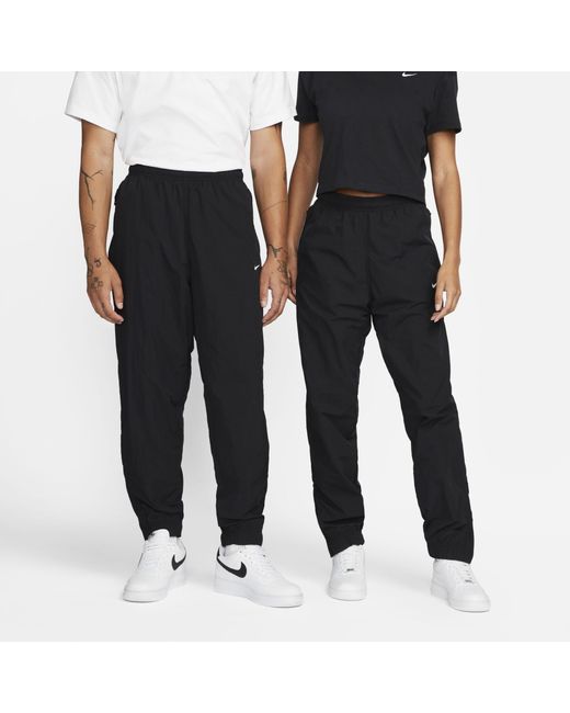 Nike Synthetic Sportswear Solo Swoosh Tracksuit Bottoms Black for Men ...