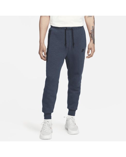 Nike Blue Tech Fleece Pants for men