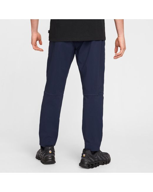 Nike Tech Geweven Herenbroek in het Blue voor heren
