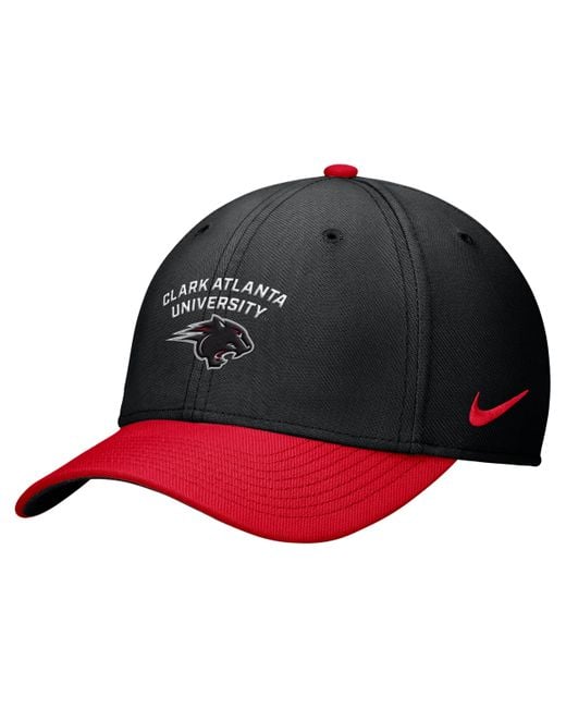 Nike Black Rise College (Clark Atlanta University) Dri-Fit Swooshflex Cap