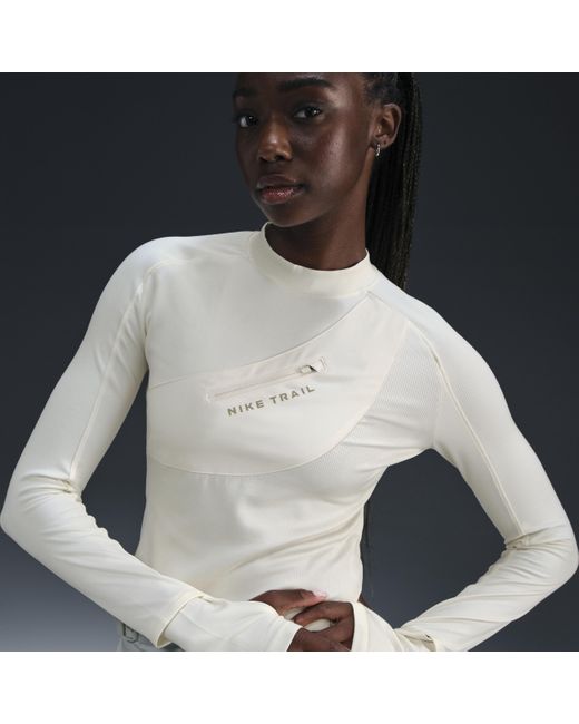 nike women's long sleeve running top