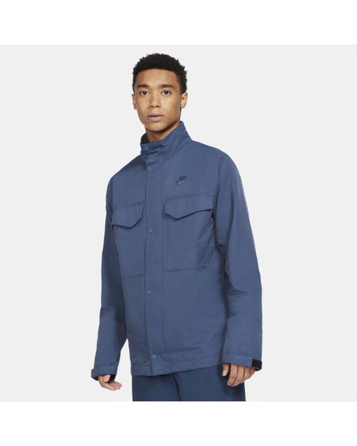 Nike Cotton M65 Field Jacket in Midnight Navy,Midnight Navy (Blue) for Men  | Lyst
