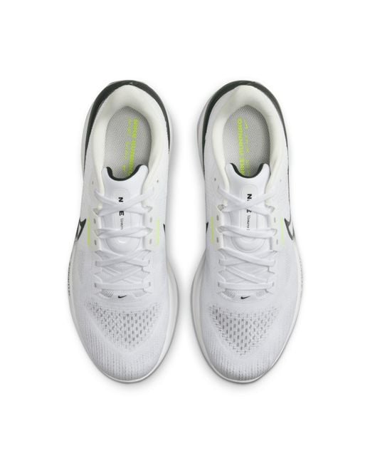 Nike White Vomero 17 Road Running Shoes for men