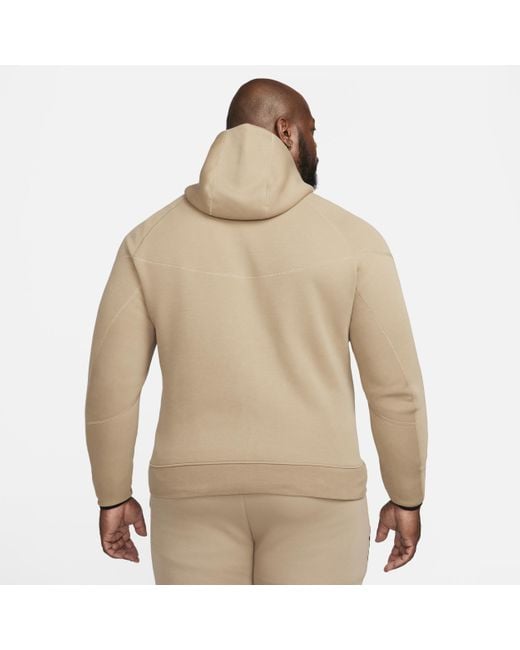 Nike Sportswear Tech Fleece Windrunner Full-zip Hoodie 50% Sustainable  Blends in Natural for Men | Lyst