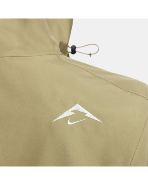 Nike Green Trail Gore-tex Infiniumtm Trail Running Jacket Polyester