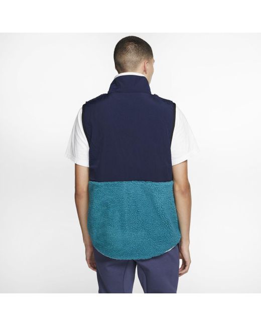 Nike sherpa online fleece vest