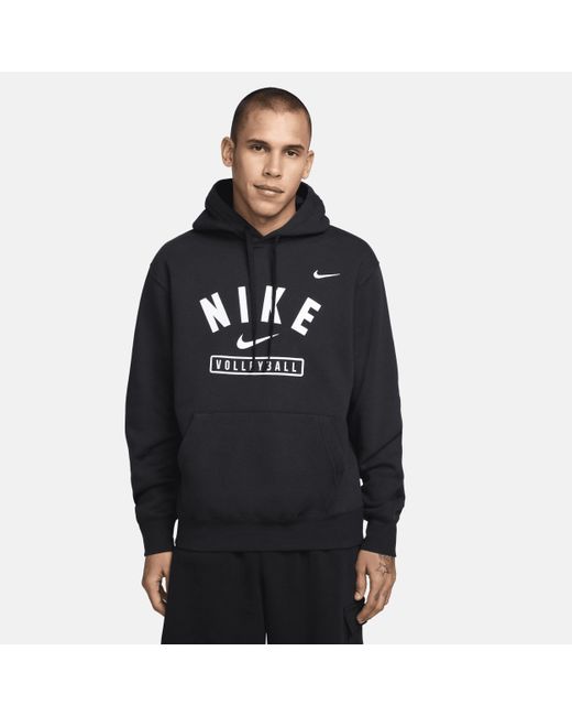 Nike Black Volleyball Pullover Hoodie for men