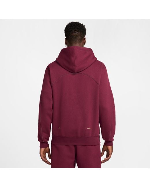 Nike Red Nocta Nocta Fleece Cs Hoodie for men