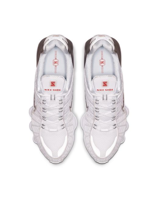 Nike Shox Tl Trainers in White | Lyst