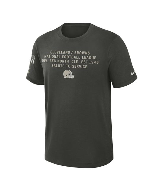 Nike Green Washington Commanders Salute To Service Slub Dri-Fit Nfl T-Shirt for men